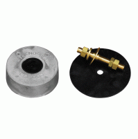 Stern anode kit - Baglietto type - 135mm-5.31" DIA. - ALUMINIUM - 00153AL - Tecnoseal